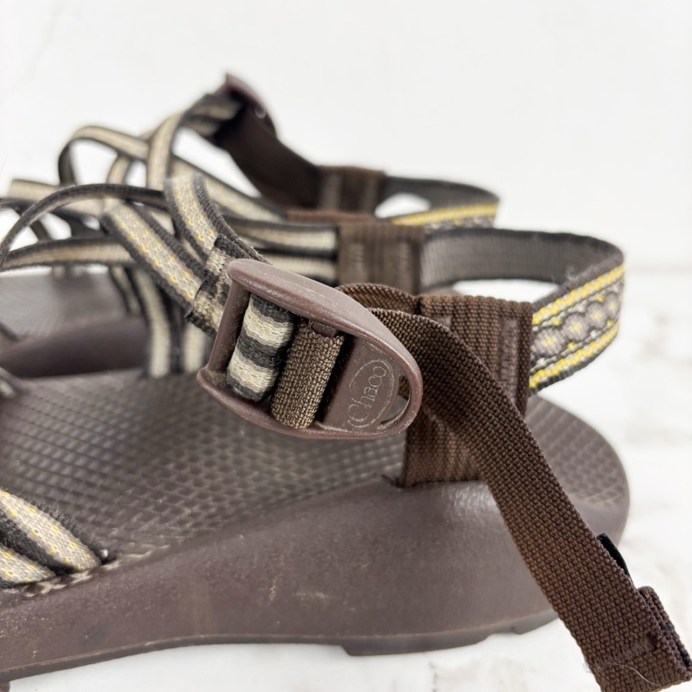 Chaco Women's ZX2 Unaweep Marigold Brown Strappy Sport Sandals Sz 9 - Picture 4 of 8